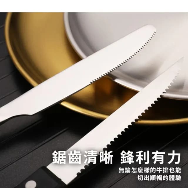 【一包盡有】不鏽鋼野外露營餐具10件組(牛排刀 叉子 湯匙 夾子 盤子 便攜 全家人 燒烤 野餐 戶外)