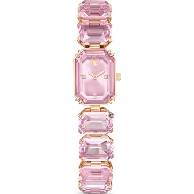 【SWAROVSKI 施華洛世奇】Millenia 風格無限八角切割水晶腕錶 雙11最低價(5729843)