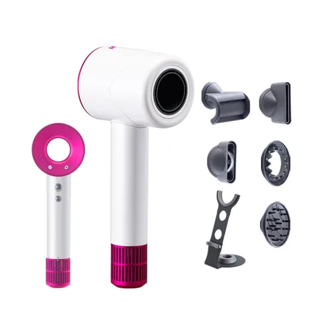 【MIDORI 美多莉】Hypersonic高速負離子吹風機-珍珠白(豪華全配組)