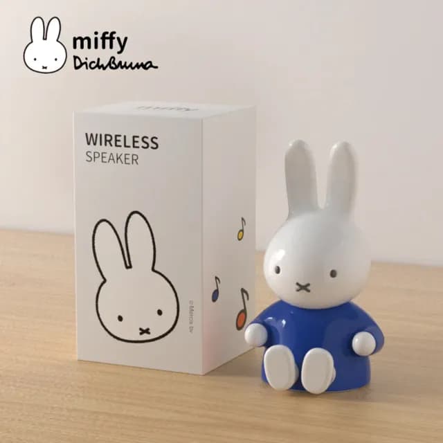【MiPOW】Miffy MBS100 Miffy造型公仔無線藍牙音箱/喇叭(藍牙音響 藍牙喇叭 無線音響 無線喇叭)