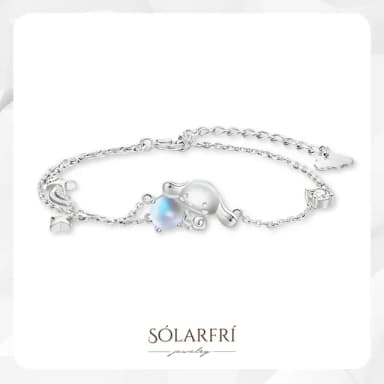 【SOLARFRi】輕奢設計款手鍊｜女士手鏈可調整手圍大小 附禮盒包裝(閨蜜女友老婆情人生日禮物)