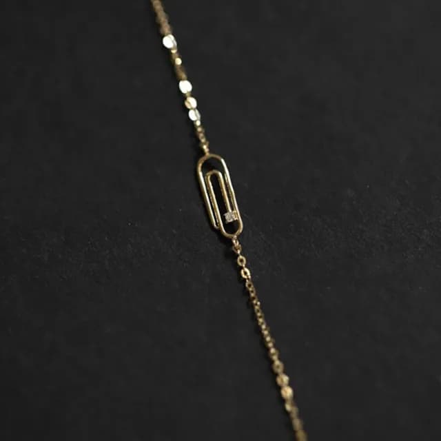 【Penny珮妮】S925銀迴紋針造型設計手鍊(母親節禮物 交換禮物 送女友 生日禮物 情人節 尾牙 新年禮物 結婚)