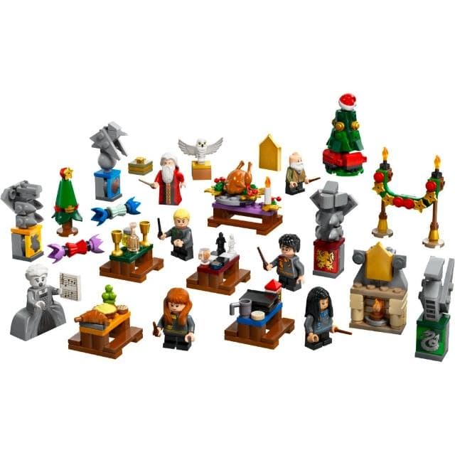 【LEGO 樂高】哈利波特系列 76438 2024年驚喜月曆(交換禮物 倒數月曆 聖誕禮物 聖誕節)