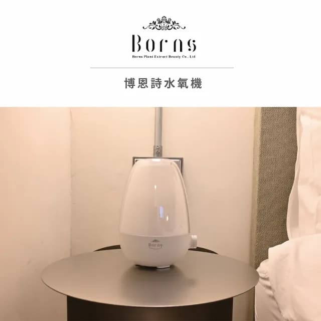 【Borns 博恩詩植萃】香氛水氧加濕器(簡約設計｜夜燈模式｜缺水斷電保護)