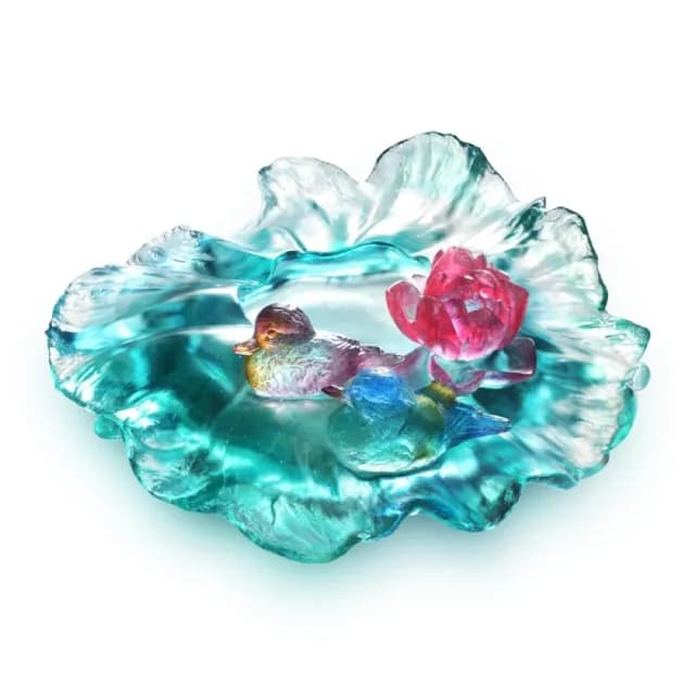 【琉璃工房 LIULI】滿堂和美 入厝禮/開店禮物/生日禮物(琉璃/禮物/水晶/擺飾/企業)