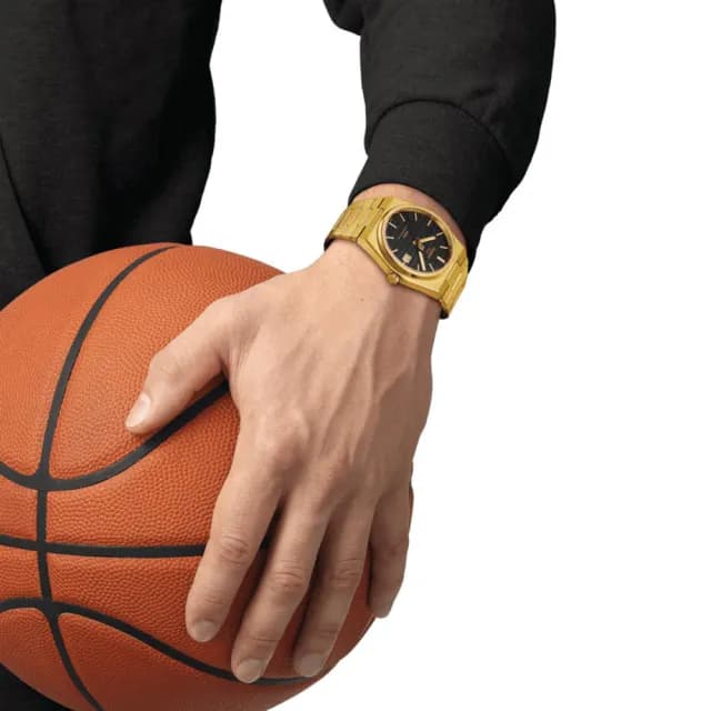【TISSOT 天梭 官方授權】PRX NBA 達米安·利拉德特別版機械錶 男錶 畢業 禮物(T1374073305100)