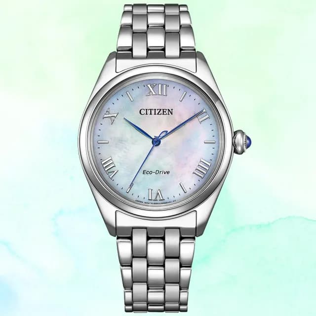 【CITIZEN 星辰】L系列 光動能 簡約時尚腕錶 七夕 情人節 送禮 推薦(EM1140-80D)