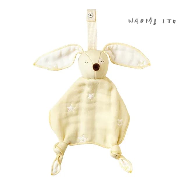 【10cmois】六層紗動物安撫巾-任選(耳朵造型彌月送禮)