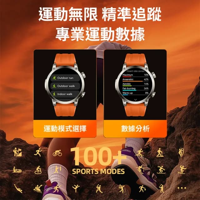 【樂米 LARMI】infinity 5 旗艦版 智能健康手錶(定位/睡眠/心率/血氧/運動/防水)