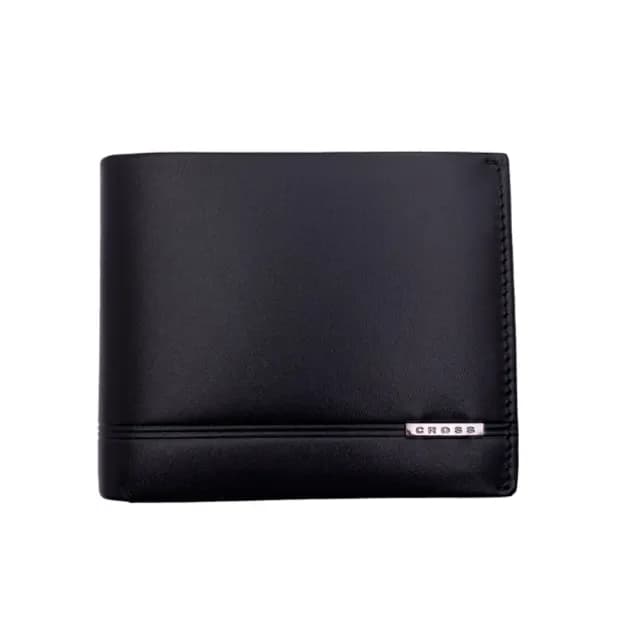【CROSS】限量2折 頂級小牛皮5卡零錢袋男用皮夾 全新專櫃展示品(七夕情人節禮物 送禮 男夾)