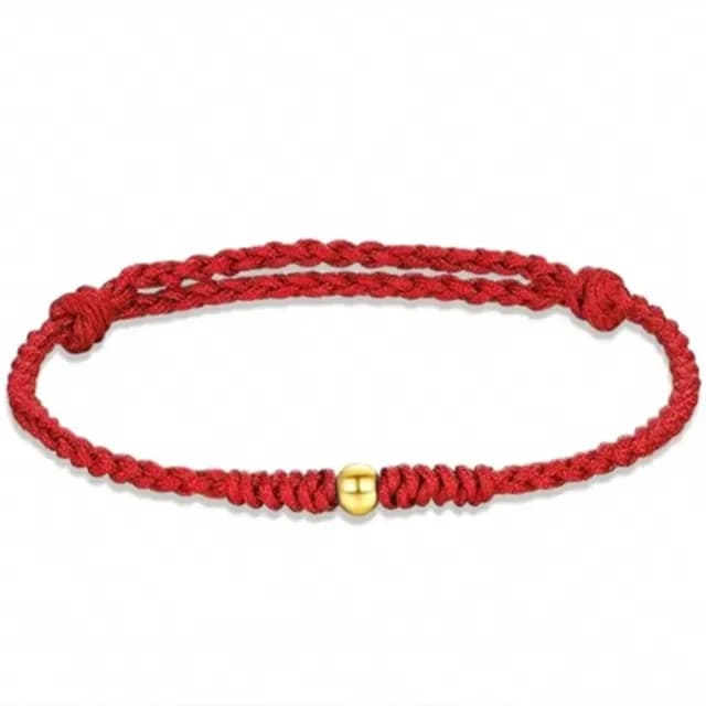 【Penny珮妮】黃金999 迷你轉運金珠 手繩手鍊2色可選(母親節 交換禮物 送女友 生日禮物 情人節 新年 結婚)