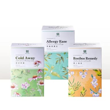 【JustHerb香草集】花草茶30入 清冒舒緩/蕁麻葉調息/博士養身(任選二盒)
