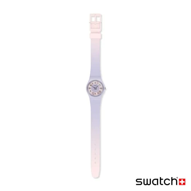 【SWATCH】LILAC LIGHTNESS 經典手錶/女錶/瑞士製造 LV121(25mm)