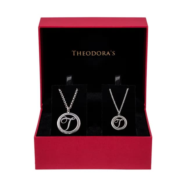 【THEODORA’S 希奧朵拉】可選色｜圓形牌飾旋轉項鍊 女款&男款(情侶項鍊 情侶飾品 情人節禮物)