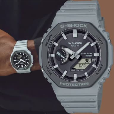 【CASIO 卡西歐】G-SHOCK 八角太陽能電力智慧藍牙手錶 送禮 禮物 推薦(GA-B2100LUU-8A)