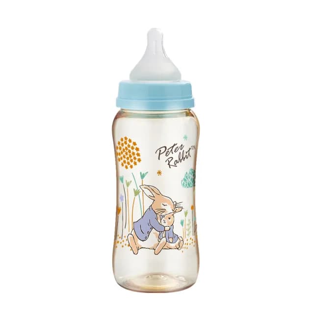 【奇哥官方旗艦】比得兔PPSU寬口奶瓶-360ml(2色選擇)