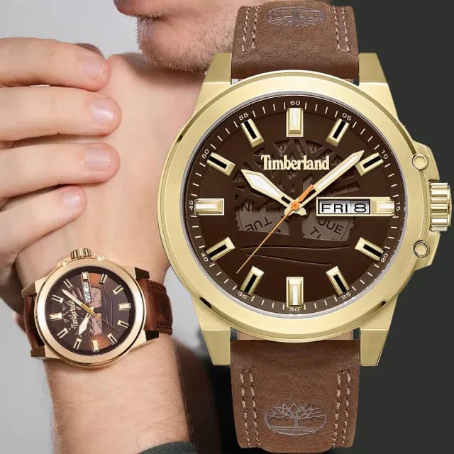 【Timberland】天柏嵐 CANFIELD 小鏤空手錶 禮物 送禮 推薦(TDWGB0040803)