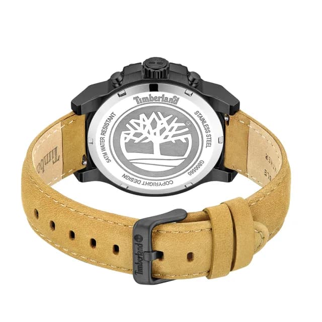 【Timberland】天柏嵐 FAST STRIKE 三眼計時手錶-黑/46mm 禮物 送禮 推薦(TDWGB0056003)