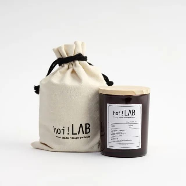 【hoi!LAB】香氛蠟燭暖燈+實驗室香氣蠟燭*1(多款味道可選)