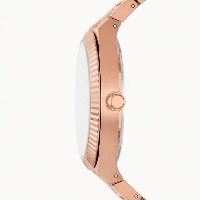 【FOSSIL】Scarlette 玫瑰金手錶-38mm 禮物 送禮 推薦(ES5258)