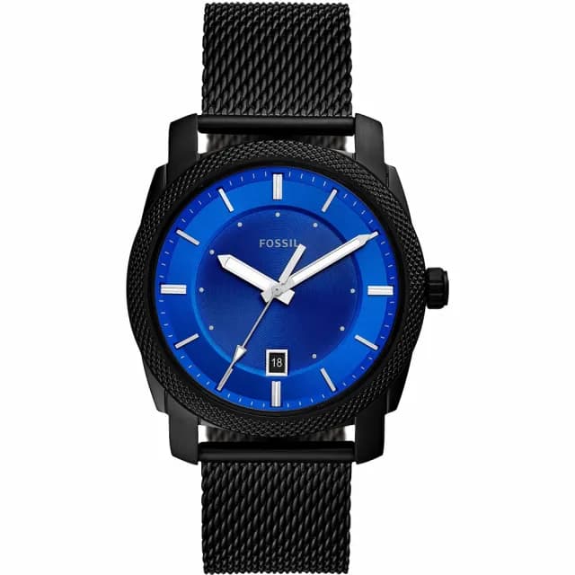 【FOSSIL】Machine 藍調時尚手錶-42mm 禮物 送禮 推薦(FS5694)