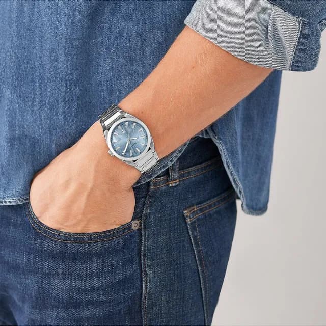 【FOSSIL】Everett 復古紳士手錶 禮物 送禮 推薦(FS5986)