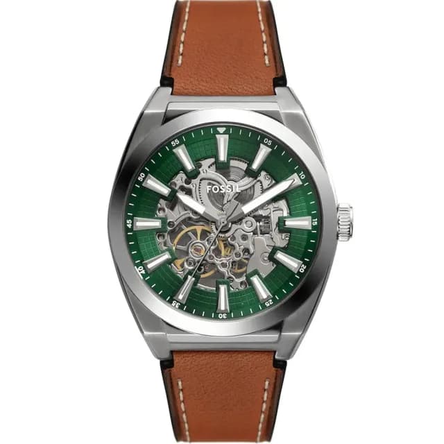 【FOSSIL】Everett 開芯鏤空機械錶-42mm 禮物 送禮 推薦(ME3261)