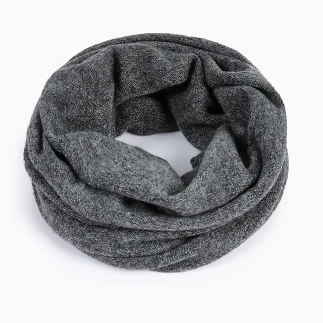 【米蘭精品】現貨秒發 100%羊毛圍巾圍脖(秋冬簡約保暖男女配件情人節生日交換禮物10色74dl44)