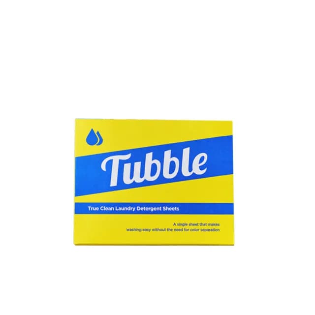 【Tubble】韓國專利雙效防染洗衣紙60片裝(不傷衣物、不含香精、嬰兒適用、吸色片)