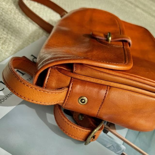 【LEEHER】禮物/包包/斜背包/真皮包包/牛皮包包/通勤小方包/真皮斜背包/小方包/郵差包/復古包包