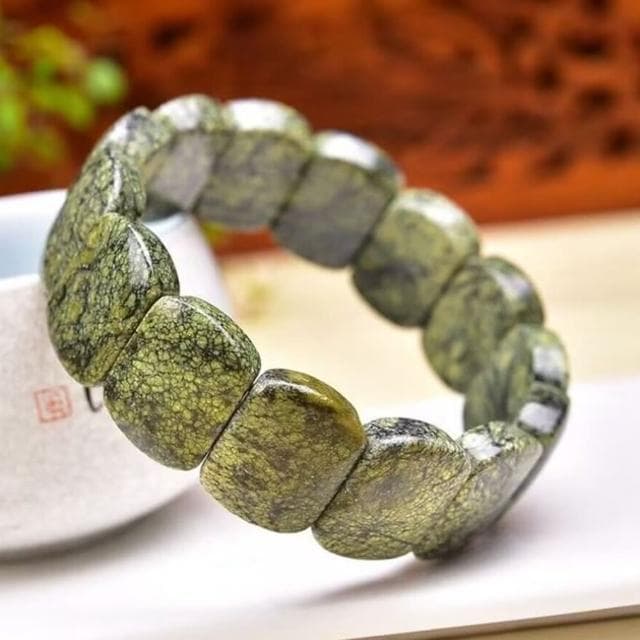 【Penny珮妮】藥王石手排手鍊(生日禮物 母親節 交換禮物 情人節 送送男友送男友)