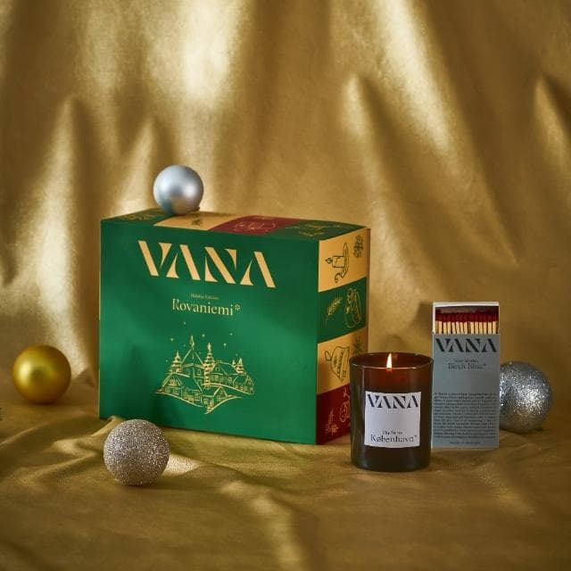 【VANA】聖誕限定香氛蠟燭禮盒(多款任選)