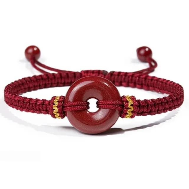 【KT DADA】雙11 辟邪手鍊 招財納福 保平安 送媽媽 禮物 手工編織 手環 手鍊串珠 紫金砂 平安扣