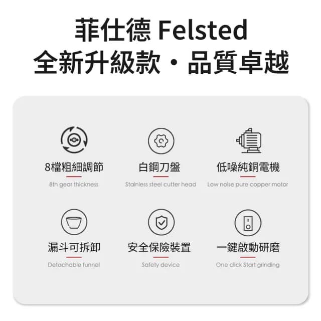 【凱琦家居】電動咖啡研磨機家用小型手沖研磨器(咖啡機 美式咖啡機 自動咖啡機 磨豆機)