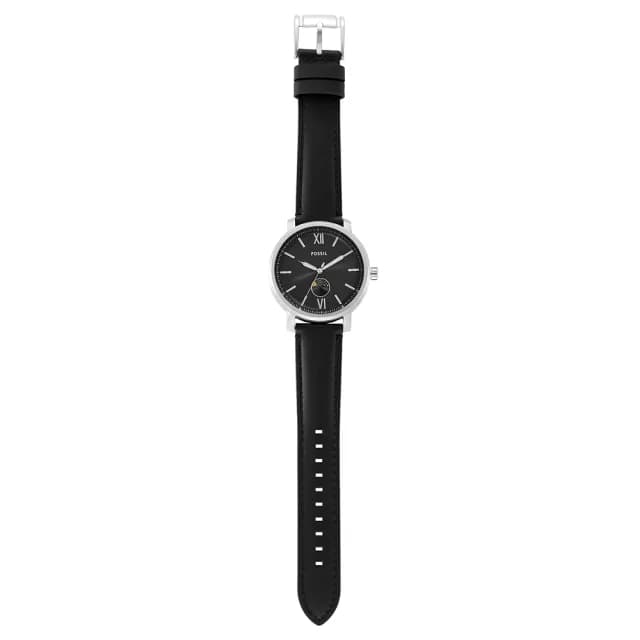 【FOSSIL】Rhett 日月相手錶-銀x黑/43mm 禮物 送禮 推薦(BQ2906)