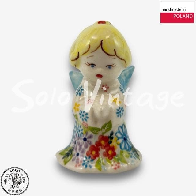 【SOLO 波蘭陶】Vena 波蘭陶 9CM 天使擺飾 裝飾 聖誕節 禮物