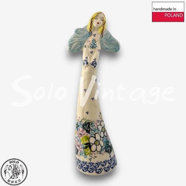 【SOLO 波蘭陶】Vena 波蘭陶 26.5CM 天使擺飾 裝飾 聖誕節 禮物