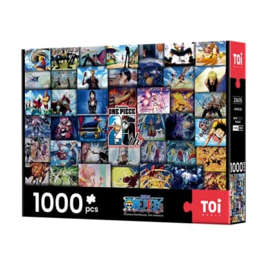 【TOi 圖益】航海王 25周年紀念版 1000片拼圖(經典角色集結 動漫IP桌遊 收藏擺飾 熱血冒險禮物首選)