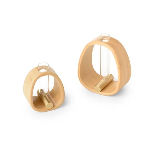 【Gudee 好迪家居】VASIN 單支平衡花瓶 S+L(花器 擴香瓶)