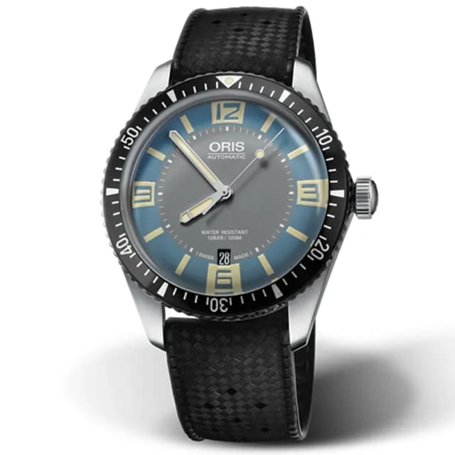 【ORIS 豪利時】1965復刻 潛水機械腕錶 七夕 情人節 禮物 送禮 推薦(0173377074065-0742018)