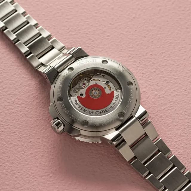 【ORIS 豪利時】Aquis 時間之海系列 潛水機械腕錶 七夕 情人節 禮物 送禮 推薦(0173377704158-0781805P)