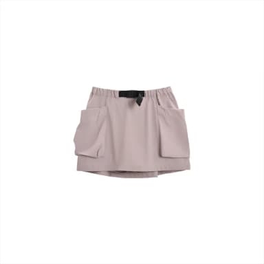 【GIORDANO 佐丹奴】童裝抗UV防曬工裝褲裙 G-MOTION系列(47 豆沙粉)
