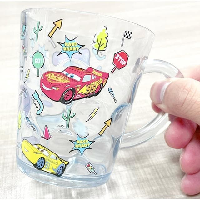 【TDL】CARS汽車總動員閃電麥坤兒童水杯杯子漱口杯牙刷杯260ml 003915(生日禮物 聖誕節 平輸品)