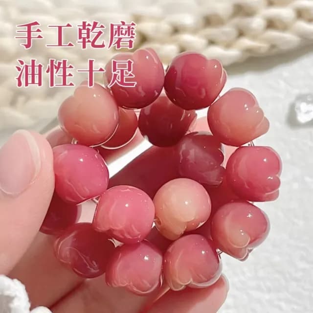 【可愛盤玩】貓爪天然菩提手串(印尼老籽 菩提根 佛珠手鍊 手珠 念珠 飾品 手環 開運招財 避邪)