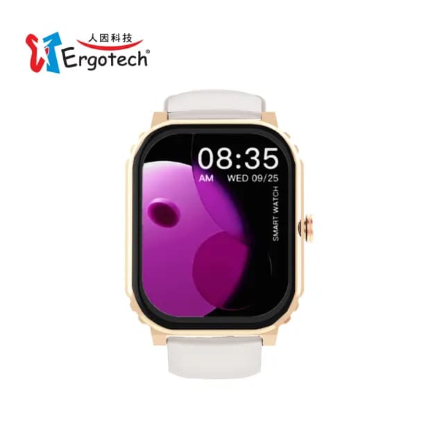 【Ergotech 人因科技】ERGOLINK SW210 2.01吋5ATM游泳心率血氧藍牙通話腕錶(智慧手錶/通話手錶/游泳手錶)