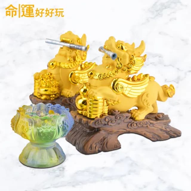 【命運好好玩】湯鎮瑋-財寶霸王吸金貔貅擺鎮(入厝禮)