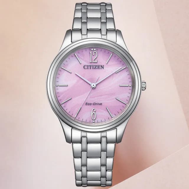【CITIZEN 星辰】LADYS系列 時尚簡約 光動能腕錶 七夕 情人節 送禮 推薦(EM0411-71X)