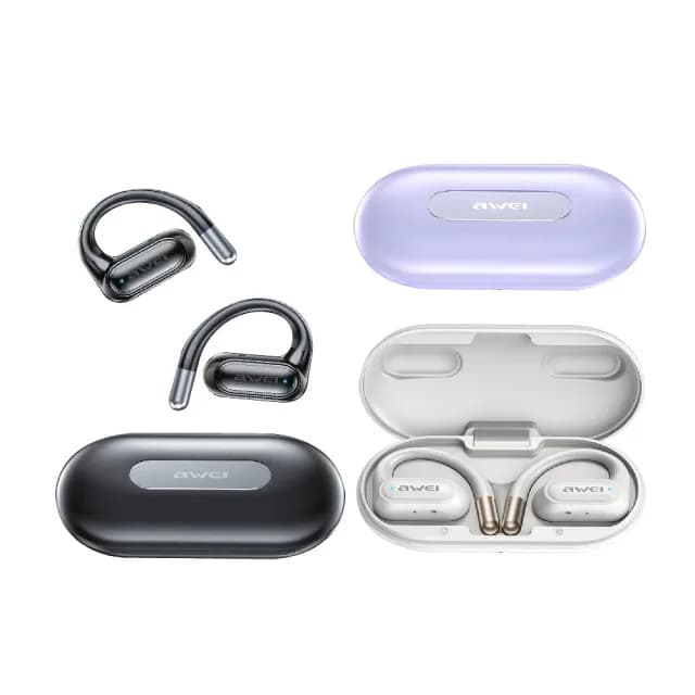 【aWEI】T93 OWS無線藍牙耳機 運動耳機 通透/降噪/音樂/遊戲(IPX6等級防水)