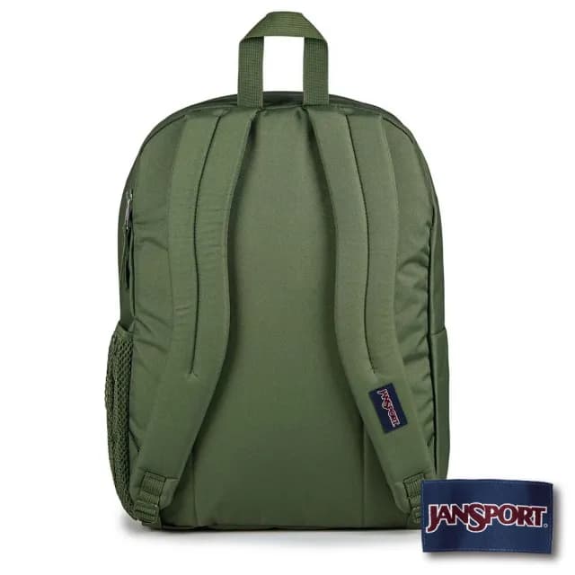 【JANSPORT】情人節禮物 BIG STUDENT 校園系列後背包(軍綠色)