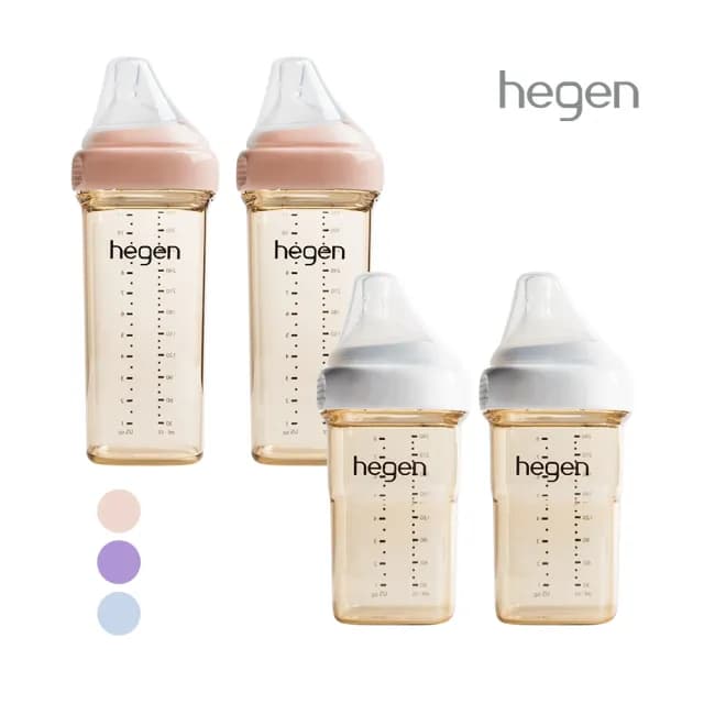 【hegen 總代理】玩彩成長組(240ml雙瓶+330ml雙瓶)
